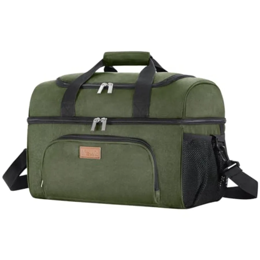 Insulated Cooler Bag 32/48 Can Large Leakproof Beach Cooler Lightweight Portable Double Layer Soft-Sided Travel Ice Chest for C
Insulated Cooler Bag 32/48 Can Large Leakproof Beach Cooler Lightweight Portable Double Layer Soft-Sided Travel Ice Chest for C