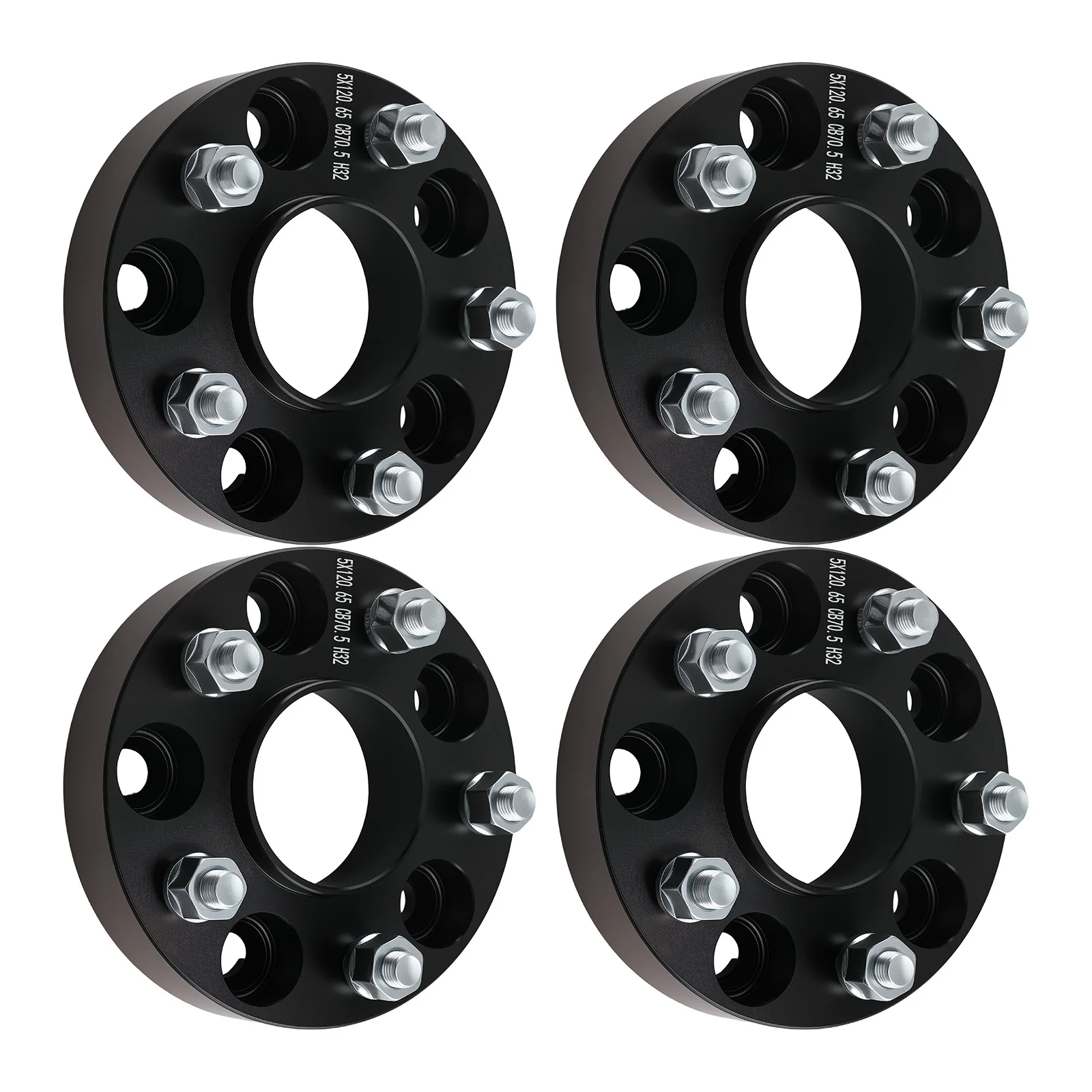 4pc 1.25" Wheel Spacers Set for GMC Sonoma S15 Jimmy 5x120.65mm M12x1.5 70.5mm
4pc 1.25" Wheel Spacers Set for GMC Sonoma S15 Jimmy 5x120.65mm M12x1.5 70.5mm