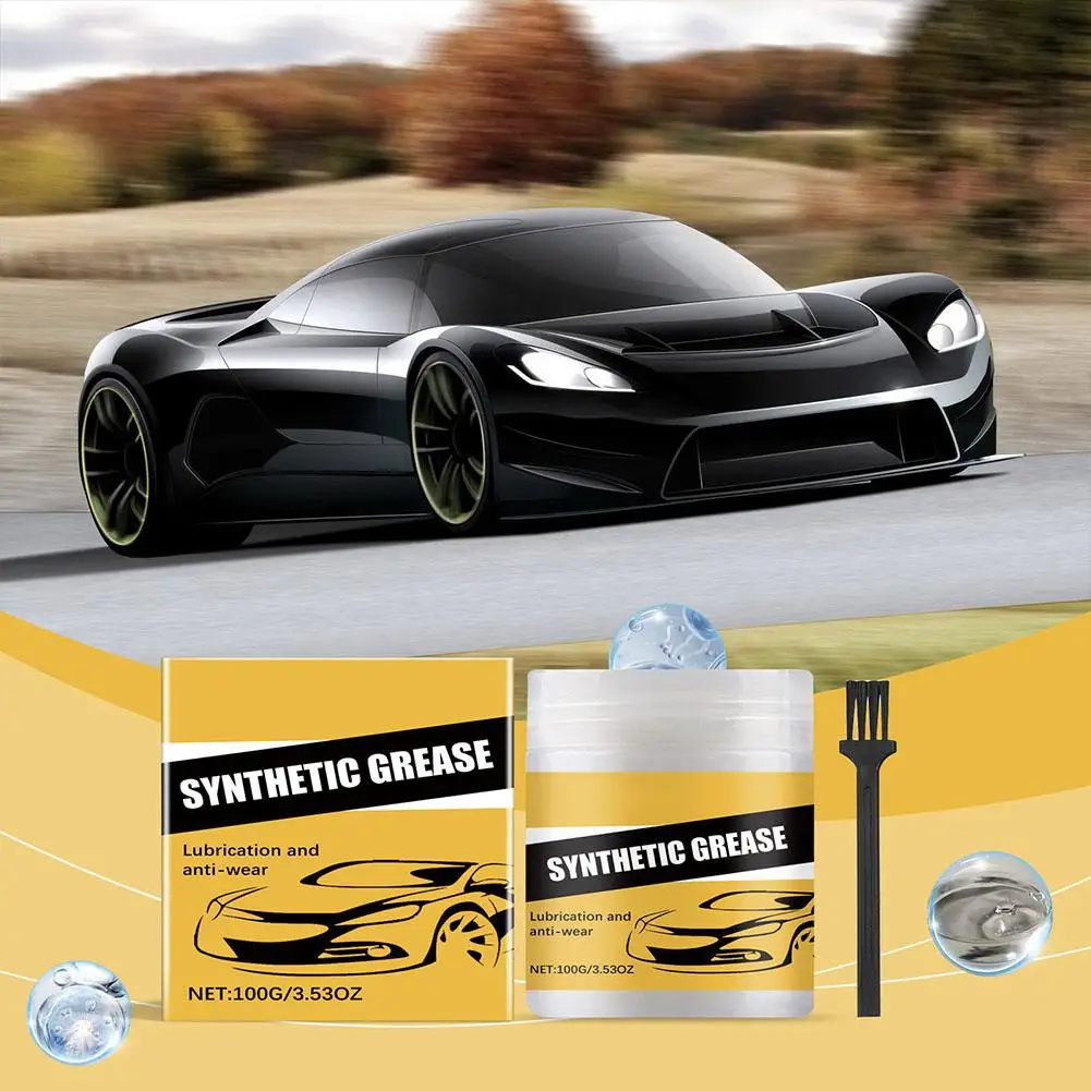 For Gear Bearings Chains Car Synthetic Grease 100g Brush Automotive Grease Grease Waterproof With Lubricant Brake M5Y8
For Gear Bearings Chains Car Synthetic Grease 100g Brush Automotive Grease Grease Waterproof With Lubricant Brake M5Y8
