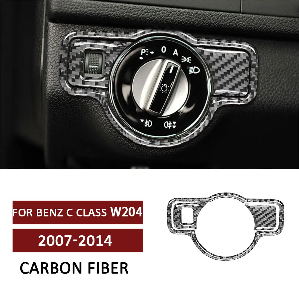 Car Headlight Switch Panel Decor Trim Sticker for Mercedes Benz C Class W204 2007-2014 Carbon Fiber Auto Interior Accessories
Car Headlight Switch Panel Decor Trim Sticker for Mercedes Benz C Class W204 2007-2014 Carbon Fiber Auto Interior Accessories