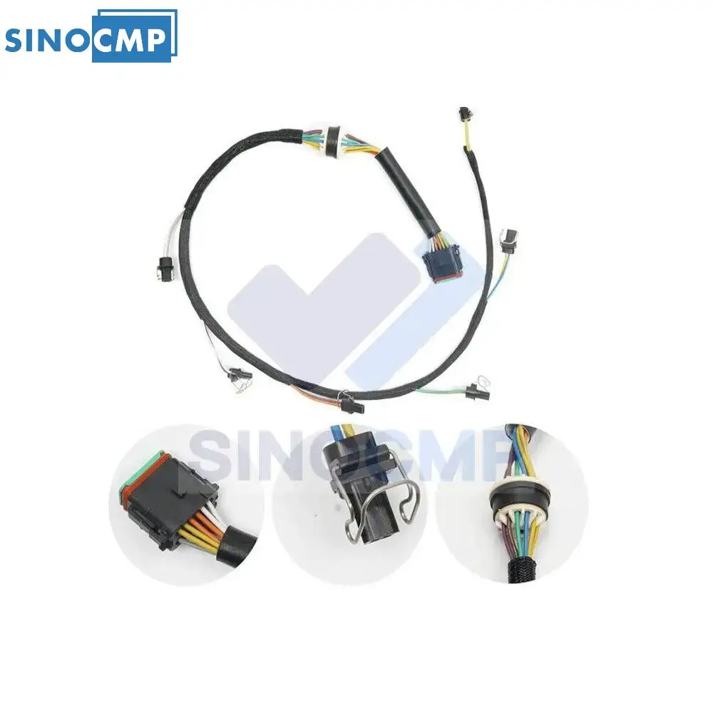 Injector Wire Harness 153-8920 1538920 For CAT C7 Engine 120H 3126 322C 325C 561N 580B 953C Excavator With 3 Months Warranty
Injector Wire Harness 153-8920 1538920 For CAT C7 Engine 120H 3126 322C 325C 561N 580B 953C Excavator With 3 Months Warranty