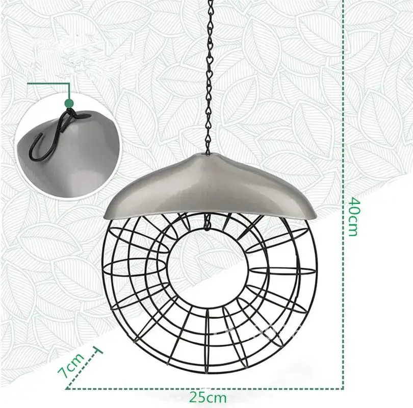 Bird Feeder Feed Station Hanging Dispenser Plastic Birds Food Ball Suet Garden Feeder Tree Fat Outdoor Decoration Feeders
Bird Feeder Feed Station Hanging Dispenser Plastic Birds Food Ball Suet Garden Feeder Tree Fat Outdoor Decoration Feeders