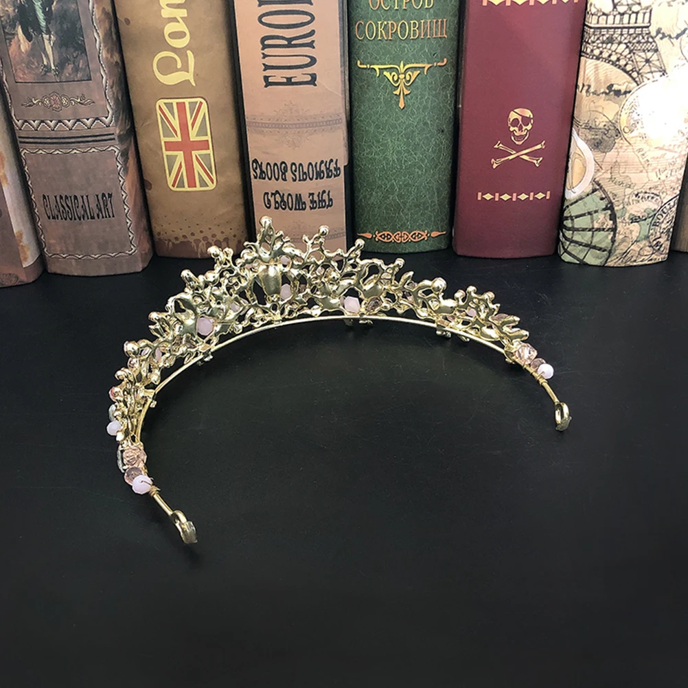 Crystal Bridal Tiara Crown Wedding Headdress Pink Fashion Headwear Accessories Elegant Design Bright Photo Props Suitable Women
Crystal Bridal Tiara Crown Wedding Headdress Pink Fashion Headwear Accessories Elegant Design Bright Photo Props Suitable Women