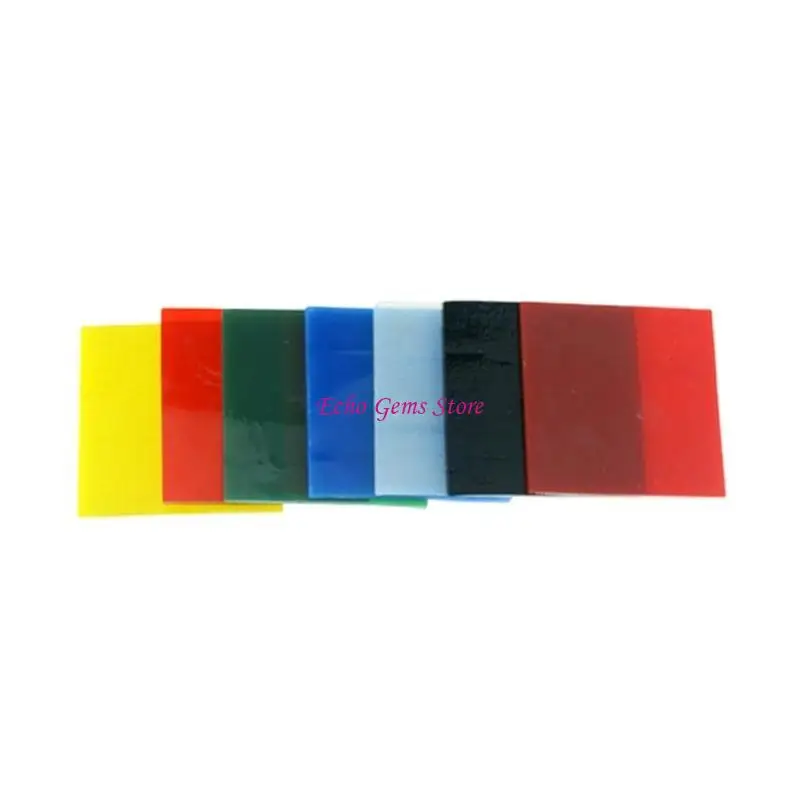 7Pcs Square Fusing Glass Sheets Accessory Sturdy Heat Resistant Glass for School Art Classes and Crafting C71A
7Pcs Square Fusing Glass Sheets Accessory Sturdy Heat Resistant Glass for School Art Classes and Crafting C71A