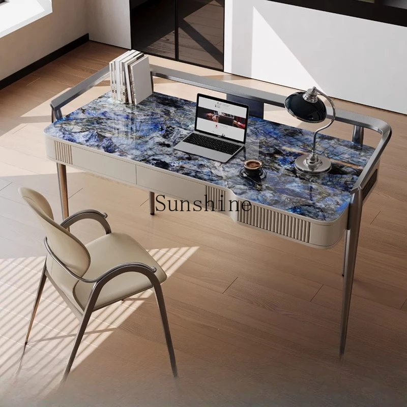 Italian simple modern study computer desk small apartment home office writing desk
Italian simple modern study computer desk small apartment home office writing desk