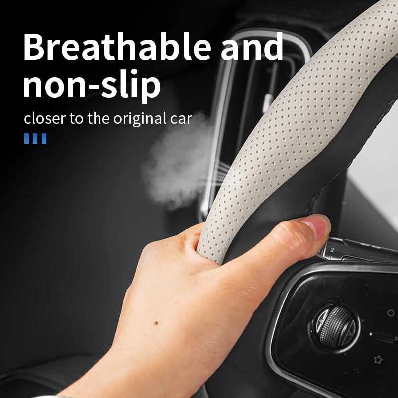 Car steering wheel cover with comfortable grip for BMW 1 Series 2 Series 3 Series 4 Series 5 Series 6 Series 7 Series 8 Series
Car steering wheel cover with comfortable grip for BMW 1 Series 2 Series 3 Series 4 Series 5 Series 6 Series 7 Series 8 Series