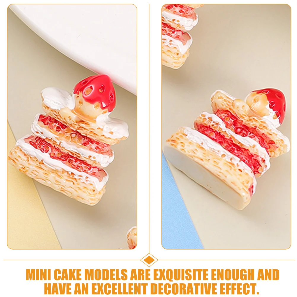 15Pcs Miniature Pretend Cake Simulation Fruit Cake Models Lifelike Fake Cakes Home Furnishings Decorative Props
15Pcs Miniature Pretend Cake Simulation Fruit Cake Models Lifelike Fake Cakes Home Furnishings Decorative Props
