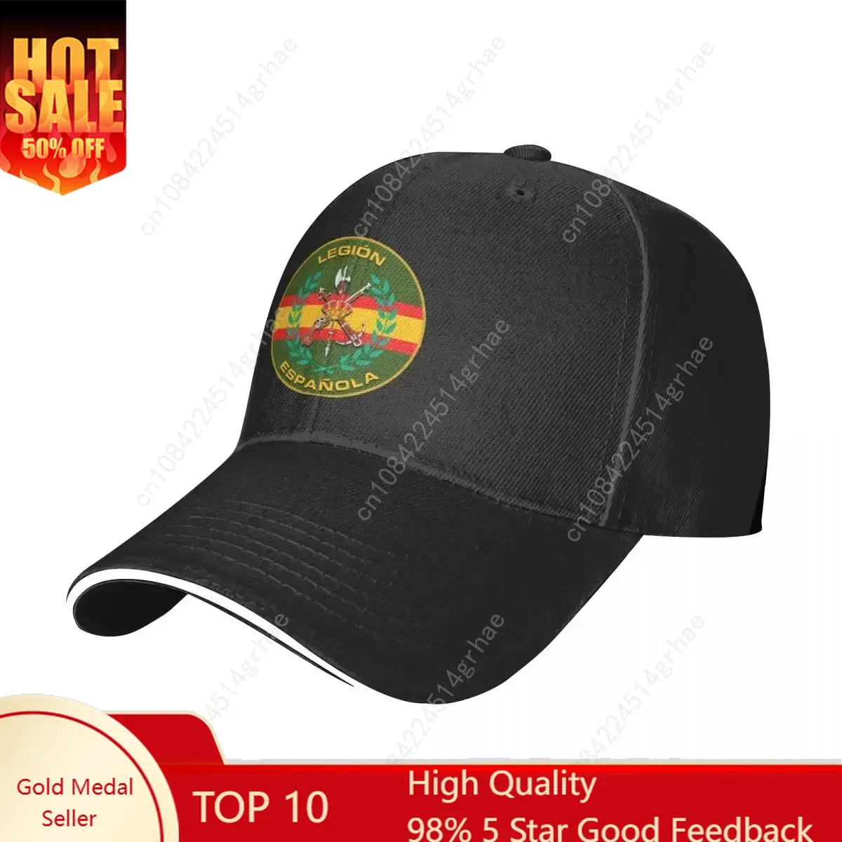 Spanish Legion Baseball Cap Spanish Army Kpop Rock Adjustable Trucker Hat Spring Fashion Custom Logo Men Adult Baseball Caps
Spanish Legion Baseball Cap Spanish Army Kpop Rock Adjustable Trucker Hat Spring Fashion Custom Logo Men Adult Baseball Caps