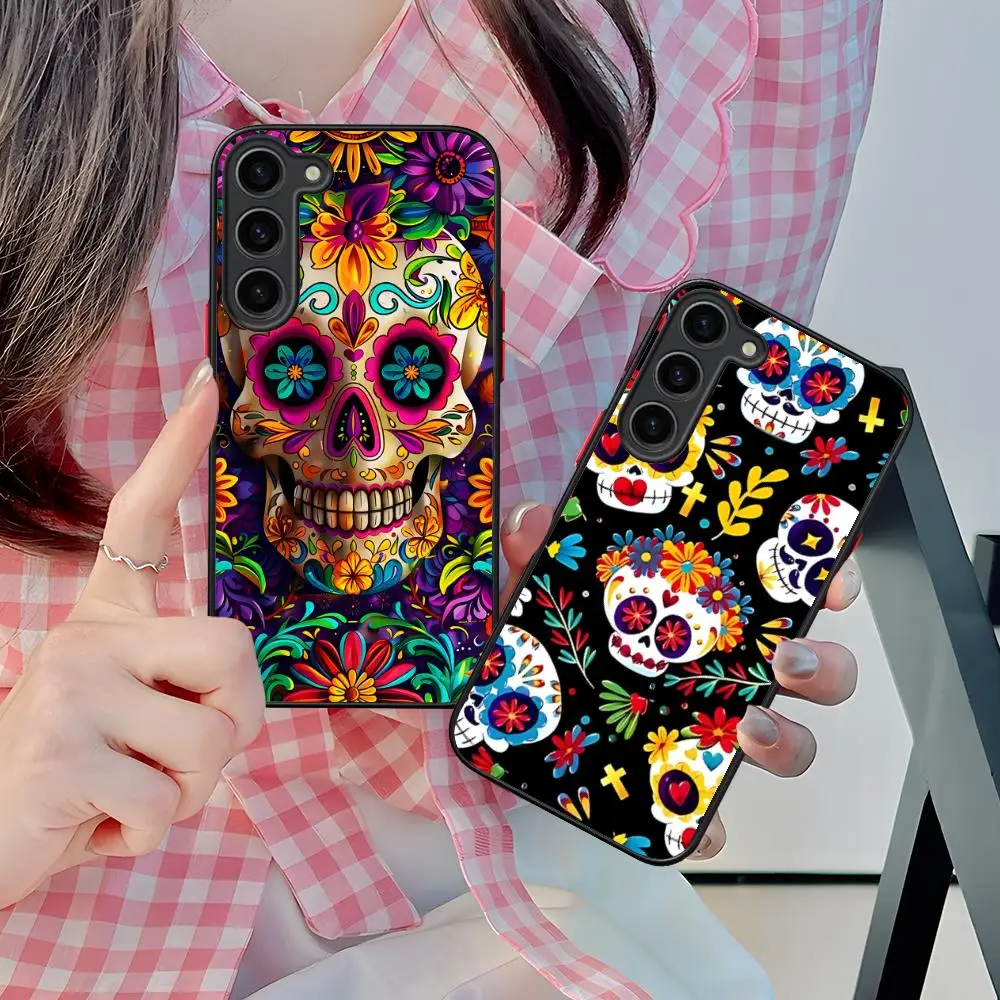 Чехол для мобильного телефона Day of the Dead для Samsung Galaxy S25 S24 S23 S22 S21 Plus FE Ультрацветный силиконовый чехол Luxury Pretty
Чехол для мобильного телефона Day of the Dead для Samsung Galaxy S25 S24 S23 S22 S21 Plus FE Ультрацветный силиконовый чехол Luxury Pretty