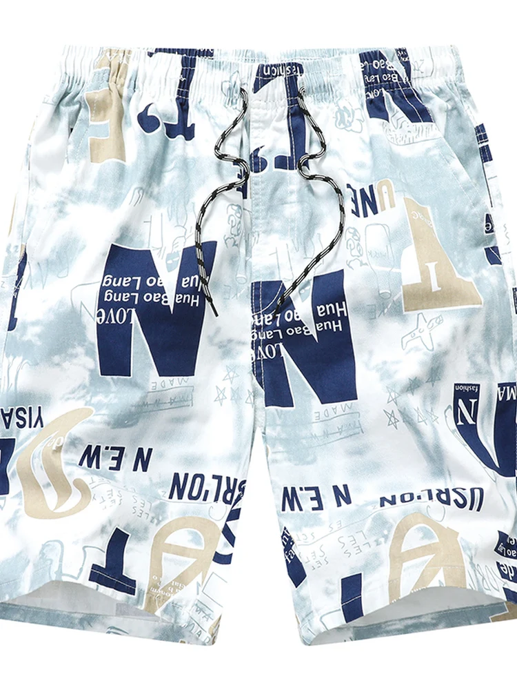 New 2025 Men's Cotton orts Casual Beachwear Loose Fit Five-Quarter Length Printed Outerwear Summer Faion Urban Sle
New 2025 Men's Cotton orts Casual Beachwear Loose Fit Five-Quarter Length Printed Outerwear Summer Faion Urban Sle