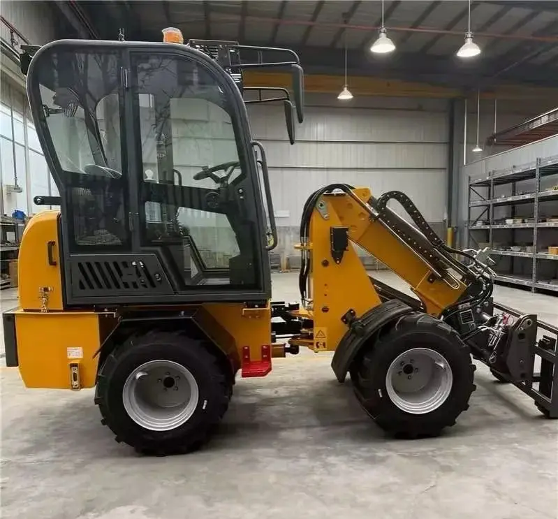 CE EPA engine four-wheel drive mini compact boom articulated front telescopic arm loader
CE EPA engine four-wheel drive mini compact boom articulated front telescopic arm loader