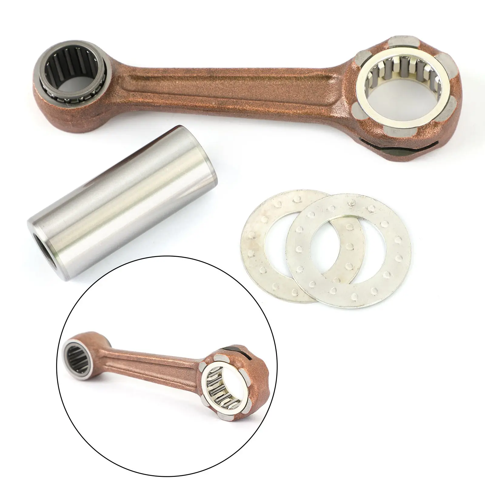 Areyourshop 1V0-11651-00 Connecting Rod Kit For Yamaha DT125 2002-2017 DT175 1991-2014 4Y2-11651-00 Connect Rod
Areyourshop 1V0-11651-00 Connecting Rod Kit For Yamaha DT125 2002-2017 DT175 1991-2014 4Y2-11651-00 Connect Rod