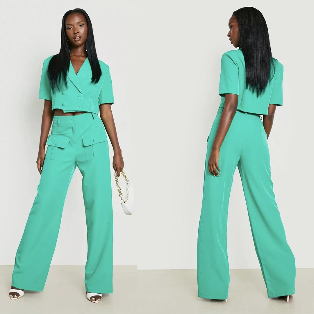 Summer Green Women Suits Sets Custom Made 2 Pcs Blazer Pants Formal Fashion Red Carpet Party Prom Dress
Summer Green Women Suits Sets Custom Made 2 Pcs Blazer Pants Formal Fashion Red Carpet Party Prom Dress