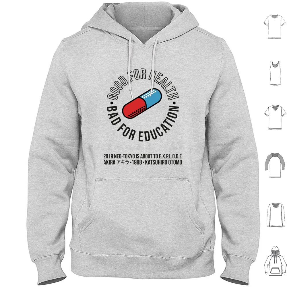 Akira-Good For Health Bad For Hoodie Cotton Long Sleeve Akira Good For Health Bad For Neo Tokyo Japan Txipitxao
Akira-Good For Health Bad For Hoodie Cotton Long Sleeve Akira Good For Health Bad For Neo Tokyo Japan Txipitxao