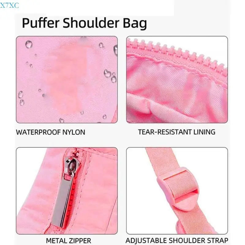 X7XC Women Handbag Quilted Armpit Bag Puffer Shoulder Bag Commuting Bag for Daily
X7XC Women Handbag Quilted Armpit Bag Puffer Shoulder Bag Commuting Bag for Daily
