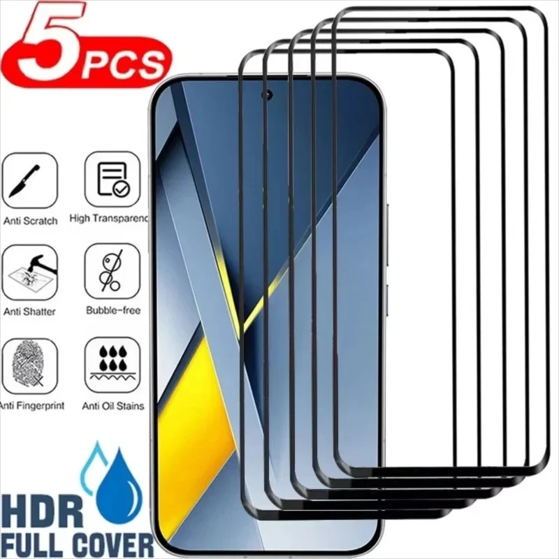 1-5PCS Full Cover Tempered Glass For Xiaomi 14t 13t Pro 15 14 Screen Protector For Mi 11 12 Lite 9t Pro Clear Protective Glass
1-5PCS Full Cover Tempered Glass For Xiaomi 14t 13t Pro 15 14 Screen Protector For Mi 11 12 Lite 9t Pro Clear Protective Glass