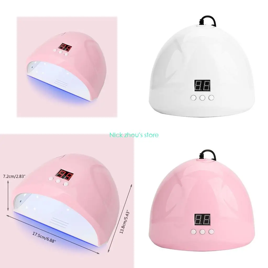 E15E Портативная 36 Вт УФ-светодиодная лампа для отверждения гель-лака для дизайна ногтей 30 s 60 s 90 s Таймер Лампа для ногтей
E15E Портативная 36 Вт УФ-светодиодная лампа для отверждения гель-лака для дизайна ногтей 30 s 60 s 90 s Таймер Лампа для ногтей