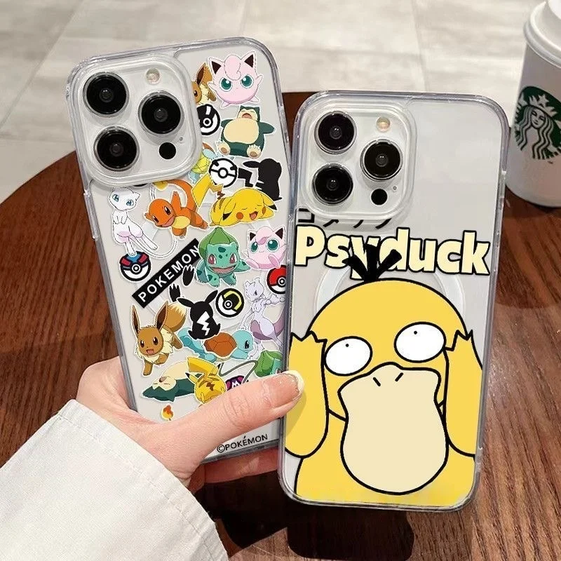 Cute Cute P-Pokemon Psyduck Togepi Magsafe Wireless Charge Phone Case For iPhone 11 12 13 14 15 16 Pro Max Plus Magnetic Cover
Cute Cute P-Pokemon Psyduck Togepi Magsafe Wireless Charge Phone Case For iPhone 11 12 13 14 15 16 Pro Max Plus Magnetic Cover