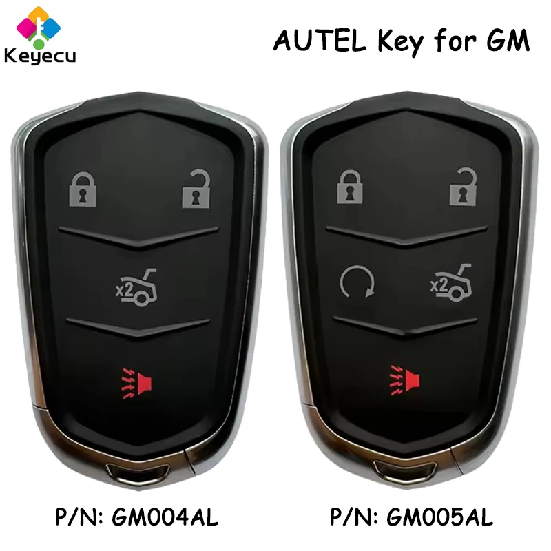 AUTEL GM004AL GM005AL Universal Smart Remote Key Fob 4 / 5 Buttons for GM Smart Key Work With KM100 IM508 IM608 KM100E
AUTEL GM004AL GM005AL Universal Smart Remote Key Fob 4 / 5 Buttons for GM Smart Key Work With KM100 IM508 IM608 KM100E