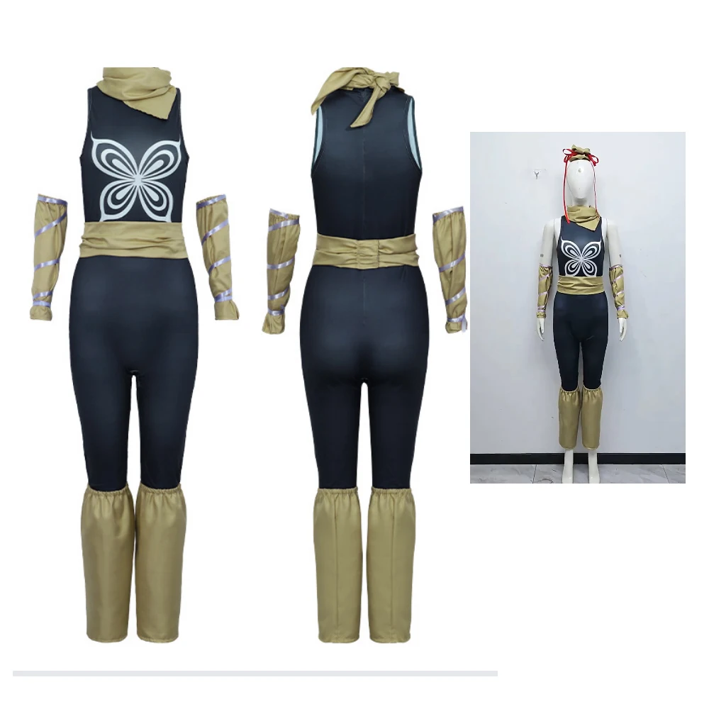 2026 Anime Bleach Shihouin Yoruichi Cosplay Costume Jumpsuits Uniform Scarf Adult Woman Carnival Halloween Role Play Suit
2026 Anime Bleach Shihouin Yoruichi Cosplay Costume Jumpsuits Uniform Scarf Adult Woman Carnival Halloween Role Play Suit
