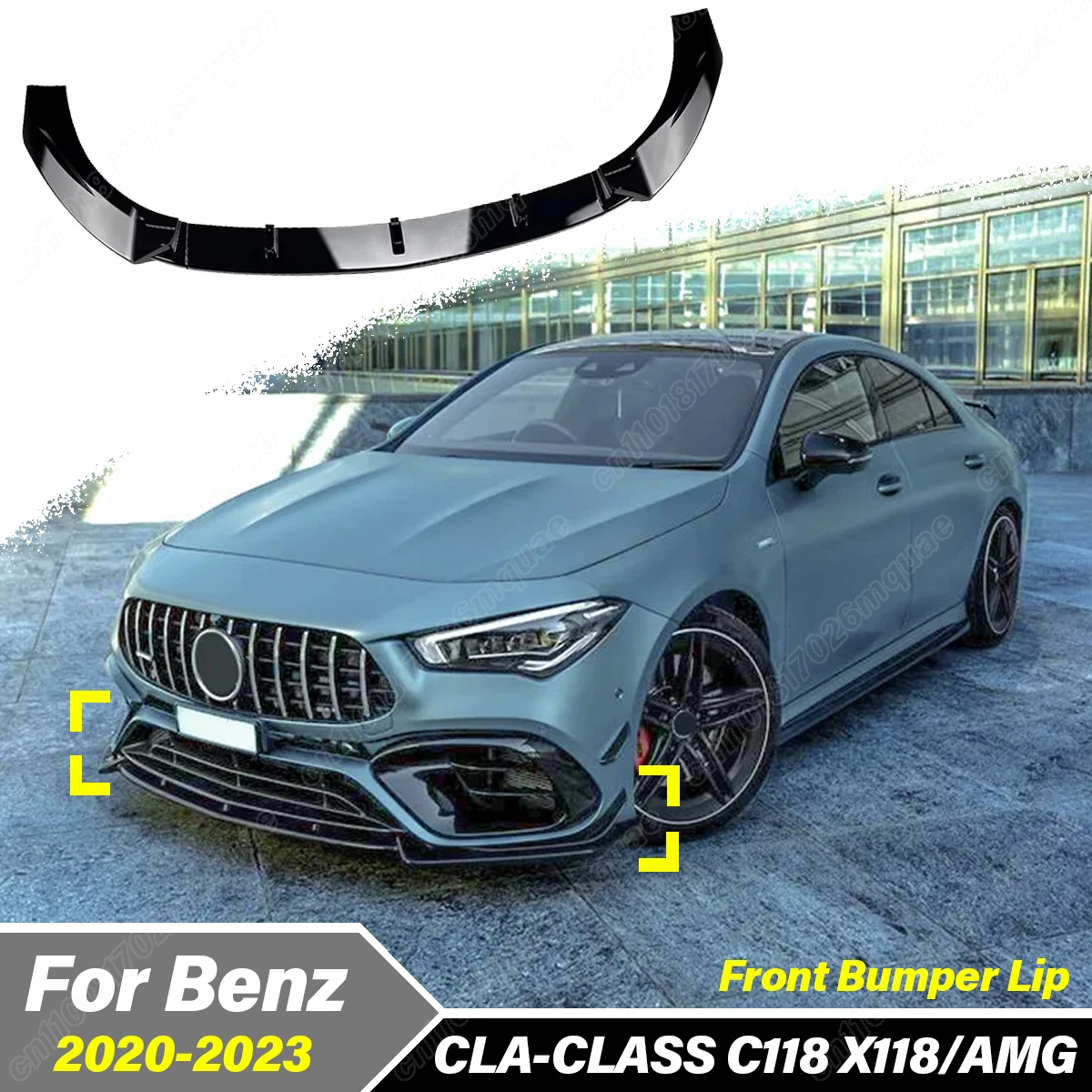 For Mercedes-Benz CLA-Class C118 X118 2020 2021 2022 2023 Automobile Front Bumper Lip Splitter Guard Protector Exter Accessories
For Mercedes-Benz CLA-Class C118 X118 2020 2021 2022 2023 Automobile Front Bumper Lip Splitter Guard Protector Exter Accessories