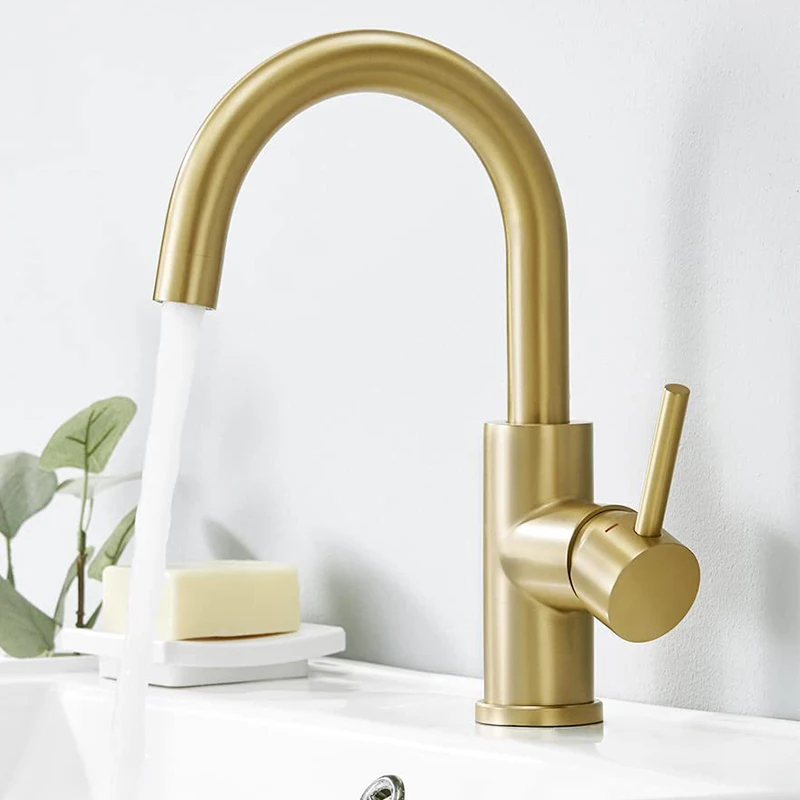 304 Stainless Steel Sink Faucet Hot and Cold Basin Faucet Bathroom Washbasin Faucet Vanity Sink Faucet Matte Black
304 Stainless Steel Sink Faucet Hot and Cold Basin Faucet Bathroom Washbasin Faucet Vanity Sink Faucet Matte Black