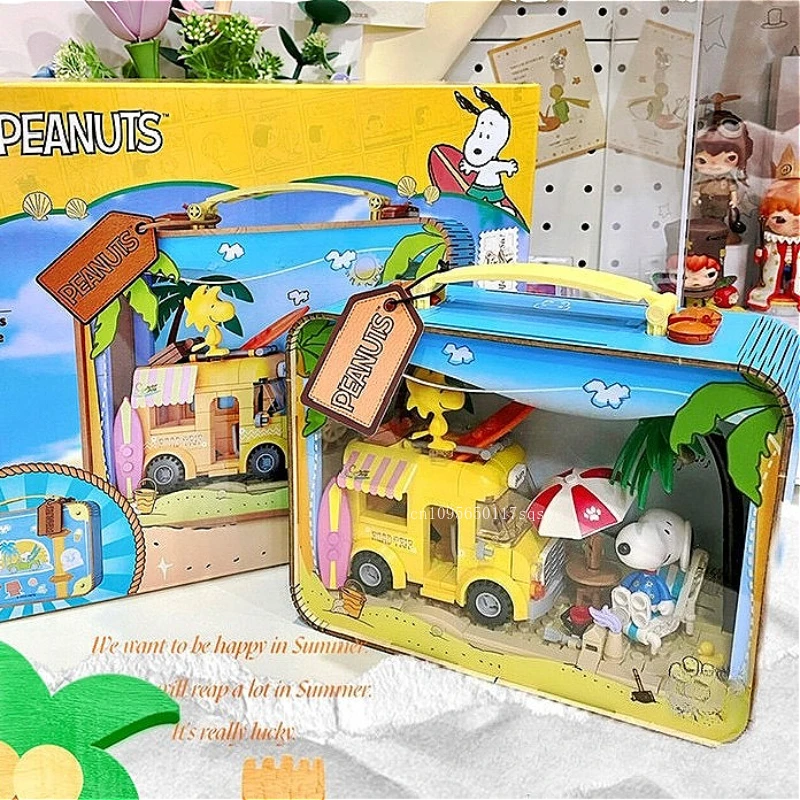 Snoopy Summer Travel Box Building Blocks Cartoon Building Toys Anime Model Ornaments Kids Assembly Surprise Gift Building Blocks
Snoopy Summer Travel Box Building Blocks Cartoon Building Toys Anime Model Ornaments Kids Assembly Surprise Gift Building Blocks