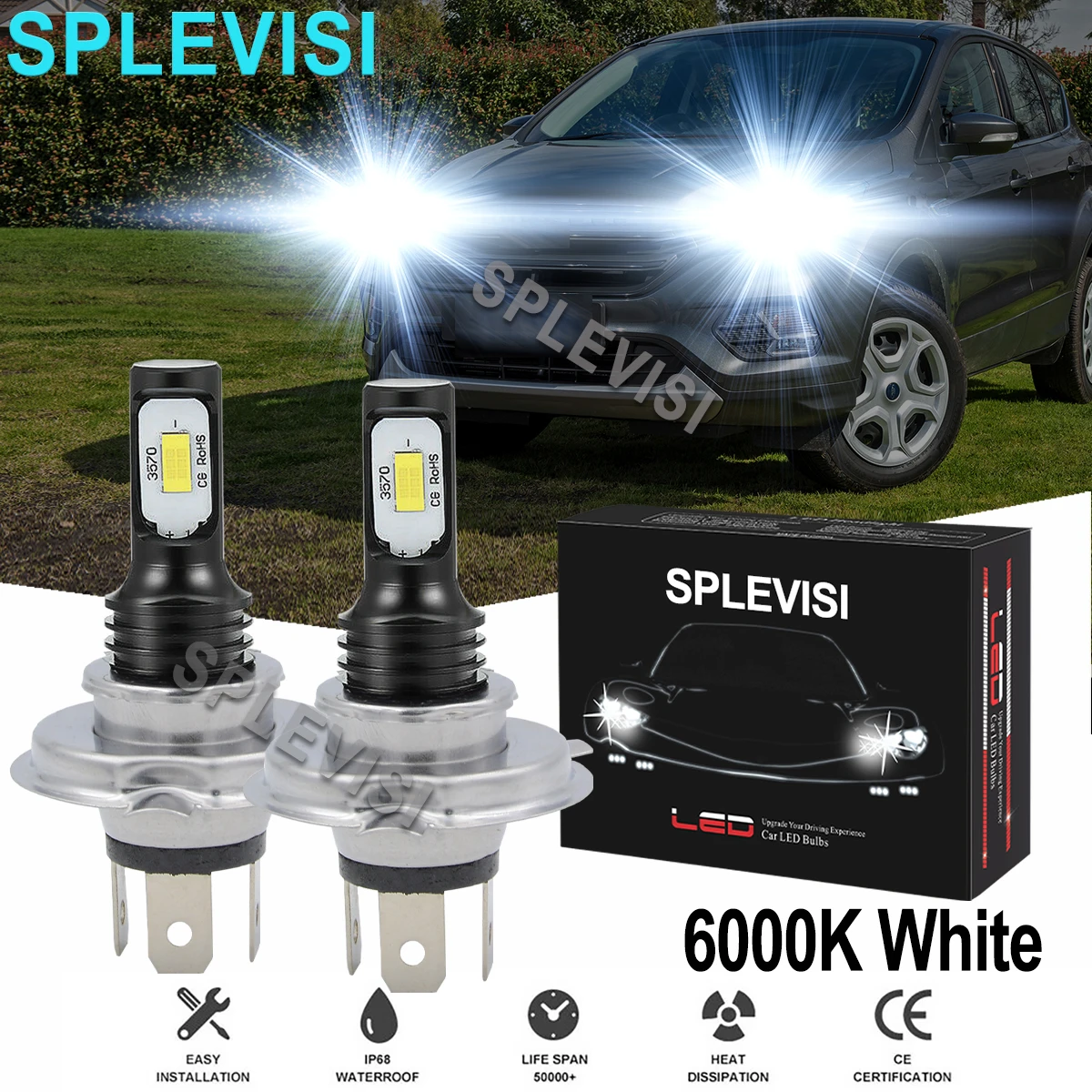 Светодиодный ры Автомобильные светодиодные, 2 Х70 Вт, 6000 К, для Ford Escape 2001-2004, Ford Ranger 2006-2015 PJ PK PX MK1
Светодиодный ры Автомобильные светодиодные, 2 Х70 Вт, 6000 К, для Ford Escape 2001-2004, Ford Ranger 2006-2015 PJ PK PX MK1