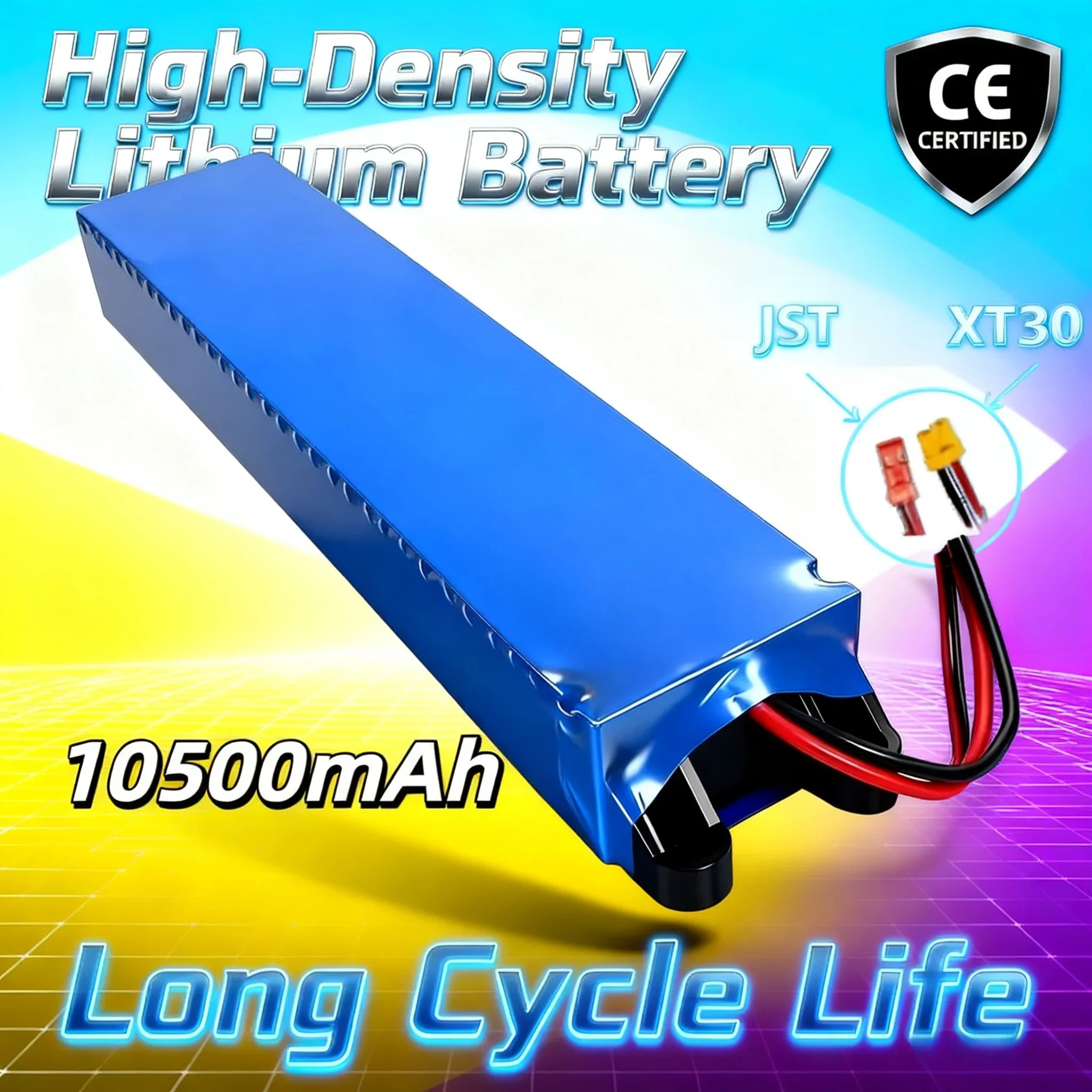 Upgraded 36V 10.5Ah 10S3P Scooter Battery Pack for Xiaomi M365, Waterproof Design Long Life Replacement Battery for M356
Upgraded 36V 10.5Ah 10S3P Scooter Battery Pack for Xiaomi M365, Waterproof Design Long Life Replacement Battery for M356