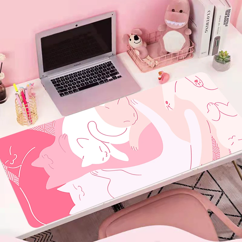 Cute Cat Large Mouse Pad Big Computer Pink Mousepads Gaming Accessories Mousepad Big Keyboard Mat Gamer Mouse Pads Desk Mats
Cute Cat Large Mouse Pad Big Computer Pink Mousepads Gaming Accessories Mousepad Big Keyboard Mat Gamer Mouse Pads Desk Mats