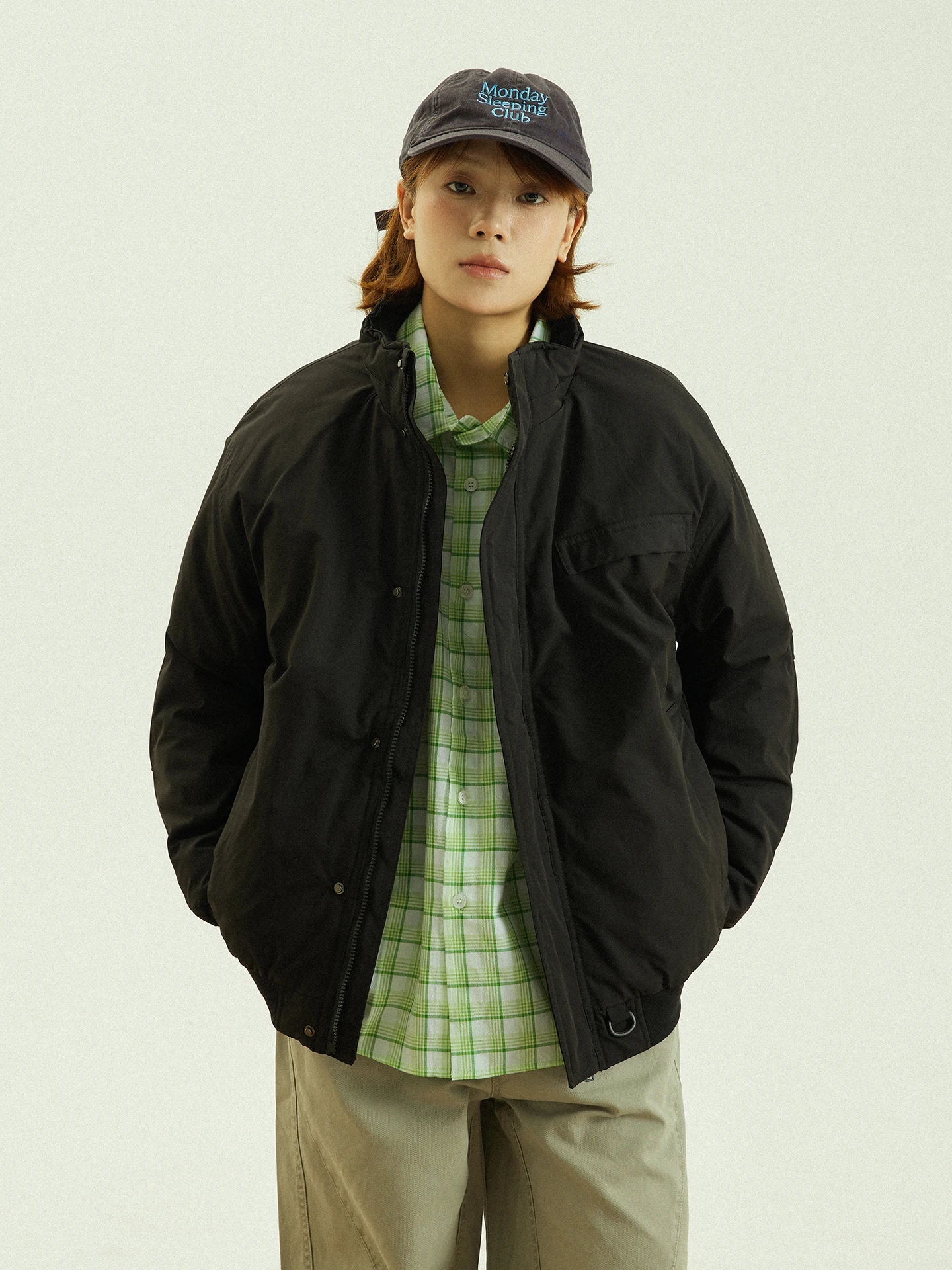 GoodNorth японская простая рабочая одежда с воротником-стойкой хлопковая куртка для мужчин и женщин Thiened зимнее пальто свободная хлопковая верхняя одежда
GoodNorth японская простая рабочая одежда с воротником-стойкой хлопковая куртка для мужчин и женщин Thiened зимнее пальто свободная хлопковая верхняя одежда