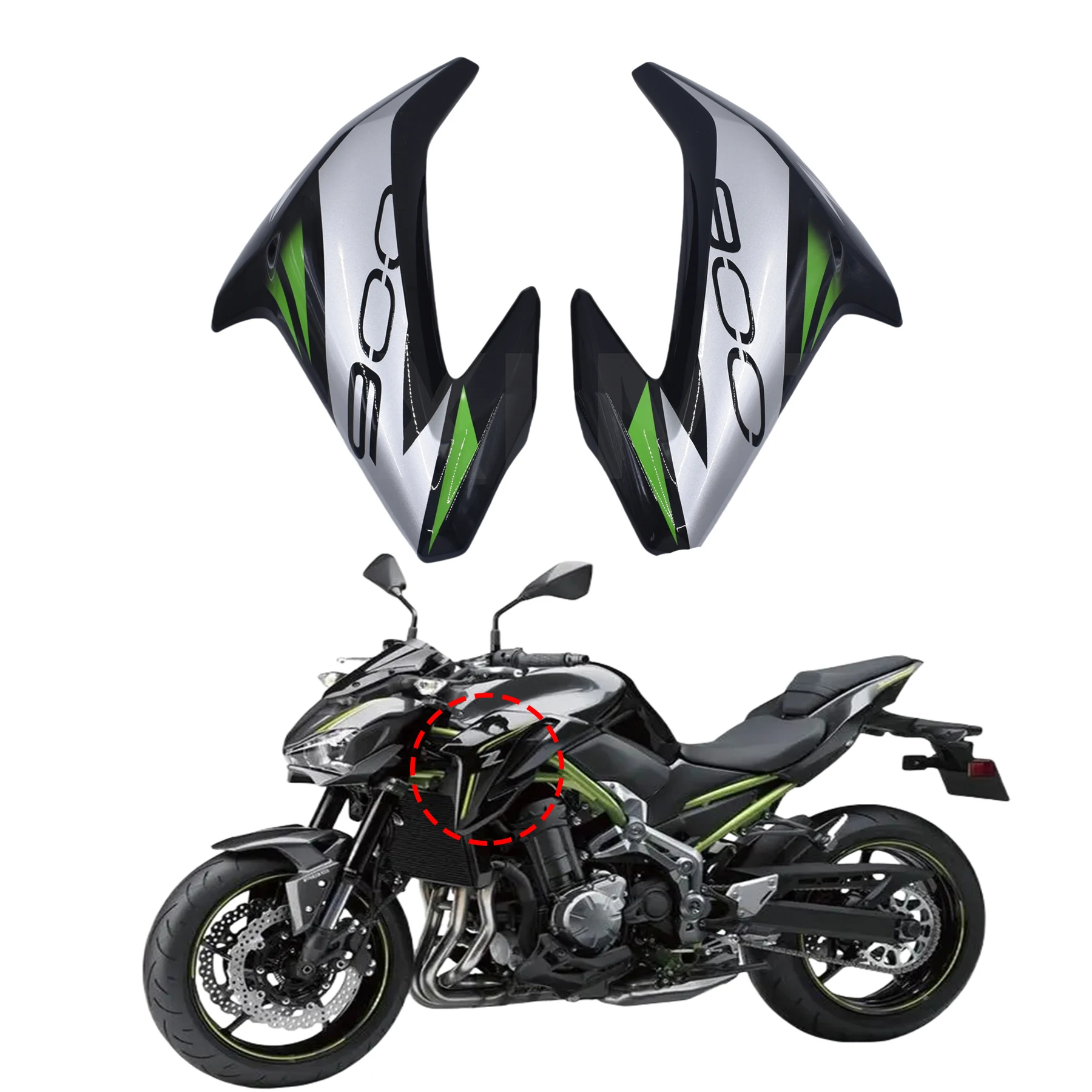 1Pair High Quality Motorcycle Fuel Gas Tank Front Side Trim Cover Panel Fairing Kit Accessories For Kawasaki Z900 2017 2018 2019
1Pair High Quality Motorcycle Fuel Gas Tank Front Side Trim Cover Panel Fairing Kit Accessories For Kawasaki Z900 2017 2018 2019