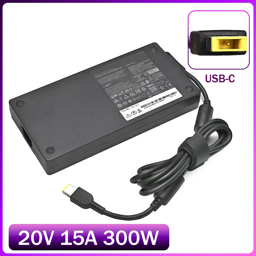 300W 20V 15A AC Adapter For Lenovo ThinkPad R9000P 9000K Y9000K Y9000X ADL300SDC3A Laptop Charger Power Supply
300W 20V 15A AC Adapter For Lenovo ThinkPad R9000P 9000K Y9000K Y9000X ADL300SDC3A Laptop Charger Power Supply