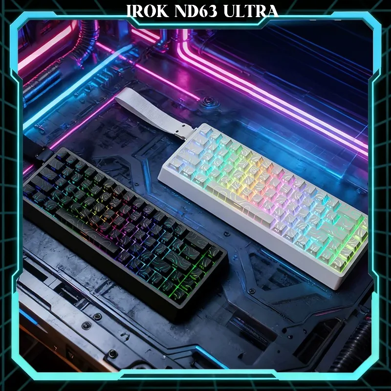 IROK ND68 pro Magnetic Switch Keyboard Hall Effect Rapid Trigger 0.1mm RT 8k Polling Rate Mechanical Keyboard for Valorant CS2
IROK ND68 pro Magnetic Switch Keyboard Hall Effect Rapid Trigger 0.1mm RT 8k Polling Rate Mechanical Keyboard for Valorant CS2