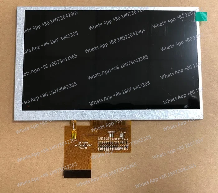 6,0-дюймовый внутренний ЖК-дисплей (без сенсорного экрана) KCT061A01
6,0-дюймовый внутренний ЖК-дисплей (без сенсорного экрана) KCT061A01