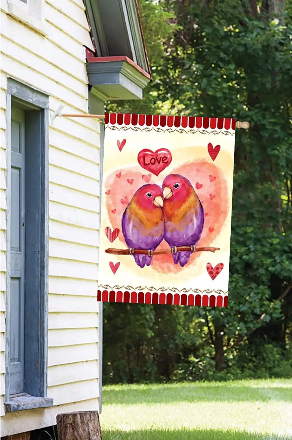 Be Mine Love Birds Valentine's Day Double Sided House Flag Banner for Outside House Yard Home Decorative
Be Mine Love Birds Valentine's Day Double Sided House Flag Banner for Outside House Yard Home Decorative