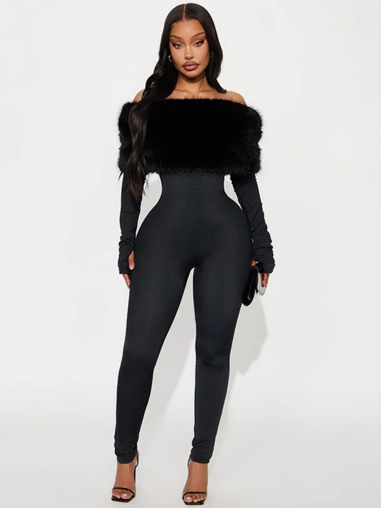 Wmstar Комбинезон женский оптом с открытыми плечами сексуальные пушистые узкие цельные брюки с длинными рукавами для горячих девушек осенью и зимой
Wmstar Комбинезон женский оптом с открытыми плечами сексуальные пушистые узкие цельные брюки с длинными рукавами для горячих девушек осенью и зимой