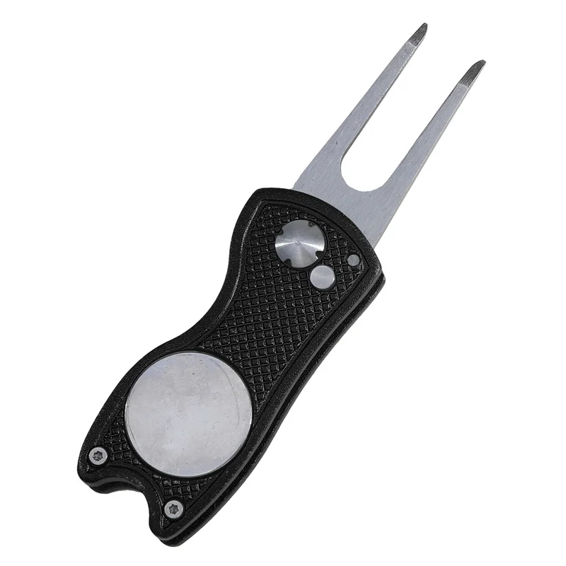 1pc Foldable Golf Divot Repair Tool With Golf Ball Tool Pitch Groove Cleaner Golf Accessories Putting Green Fork Training Aids
1pc Foldable Golf Divot Repair Tool With Golf Ball Tool Pitch Groove Cleaner Golf Accessories Putting Green Fork Training Aids