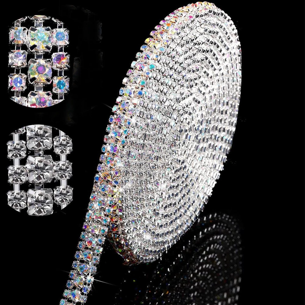 1 ярд цепочек со стразами для шитья, 3 ряда, цепочка с кристаллами, пришитая клеевая отделка, цепочка для чашки для одежды, обуви, аксессуары-цепочки «сделай сам»
1 ярд цепочек со стразами для шитья, 3 ряда, цепочка с кристаллами, пришитая клеевая отделка, цепочка для чашки для одежды, обуви, аксессуары-цепочки «сделай сам»