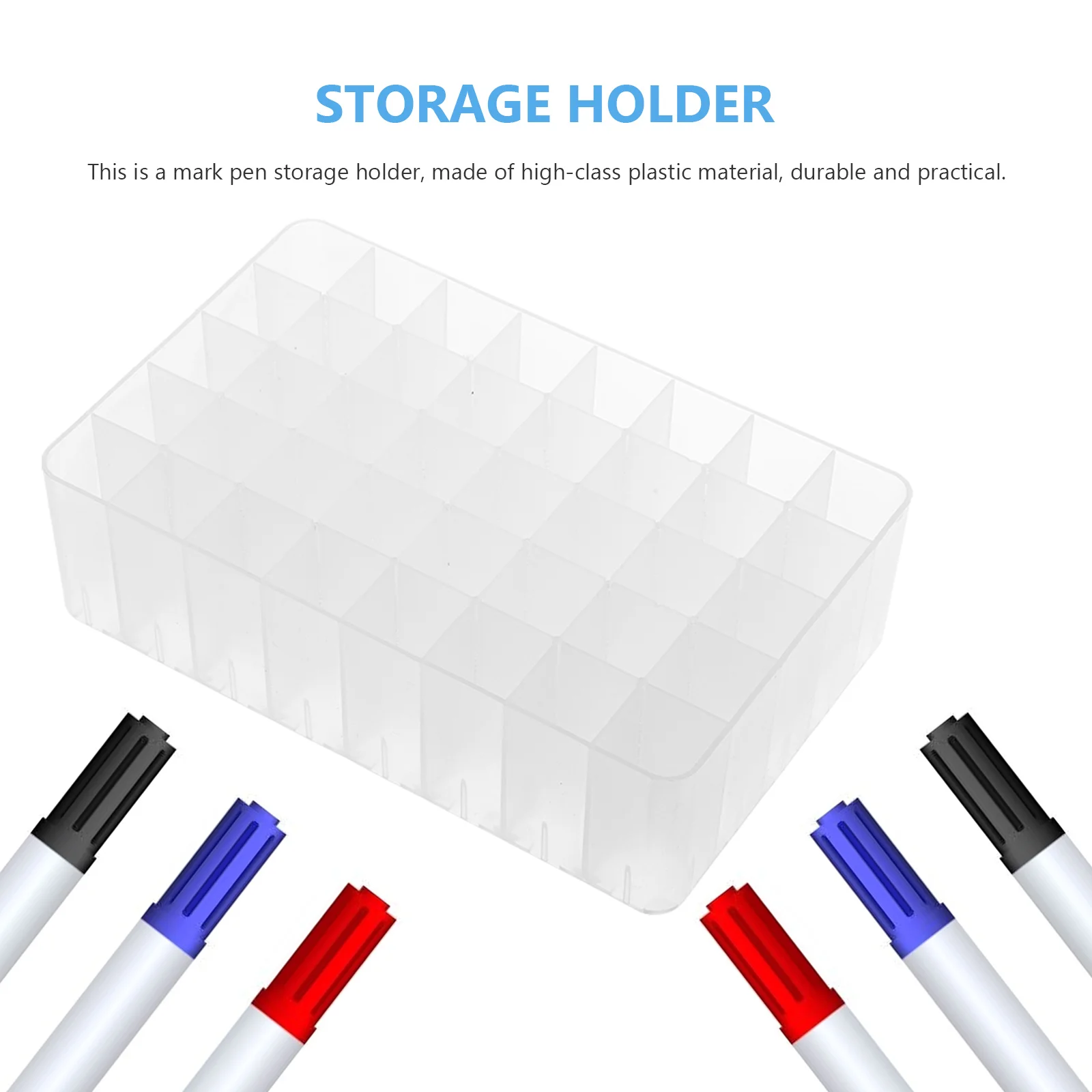 4pcs Marker Pen Storage Stand Desk Organizer Premium Plastic Makeup Brush Holder Office Supply Stationery Desk Accessories
4pcs Marker Pen Storage Stand Desk Organizer Premium Plastic Makeup Brush Holder Office Supply Stationery Desk Accessories