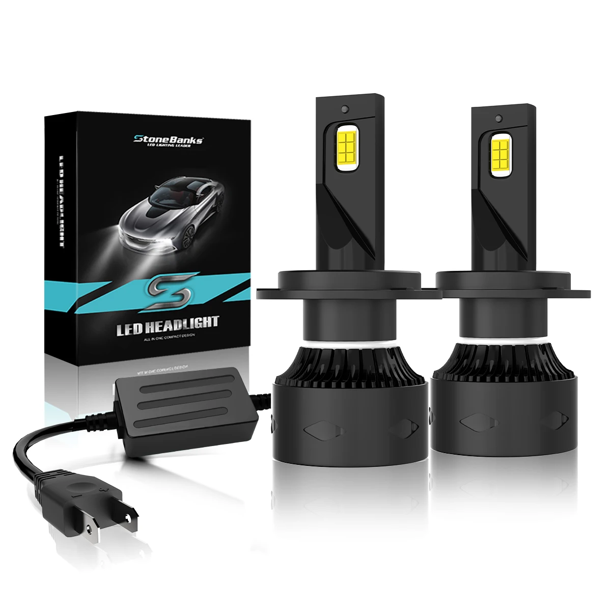 12V Mini LED Headlight Bulbs 3000K 6000K Compact with EMC 9005 9006 9012 880 881 H27 5202
12V Mini LED Headlight Bulbs 3000K 6000K Compact with EMC 9005 9006 9012 880 881 H27 5202