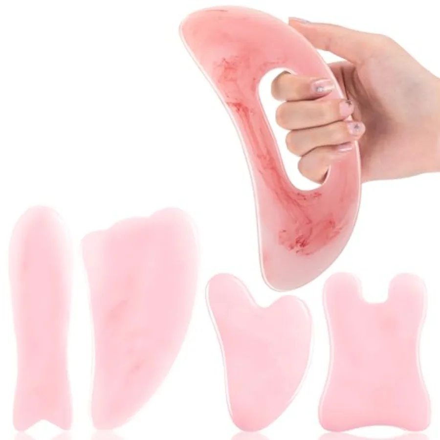 5 Pcs Gua Sa Facial Tools Set and 1 Pcs Body Gua Sa Mas Tool wit andle Face Back Neck Leg Body Scra Mas Board Guasa Comb Jade,
5 Pcs Gua Sa Facial Tools Set and 1 Pcs Body Gua Sa Mas Tool wit andle Face Back Neck Leg Body Scra Mas Board Guasa Comb Jade,