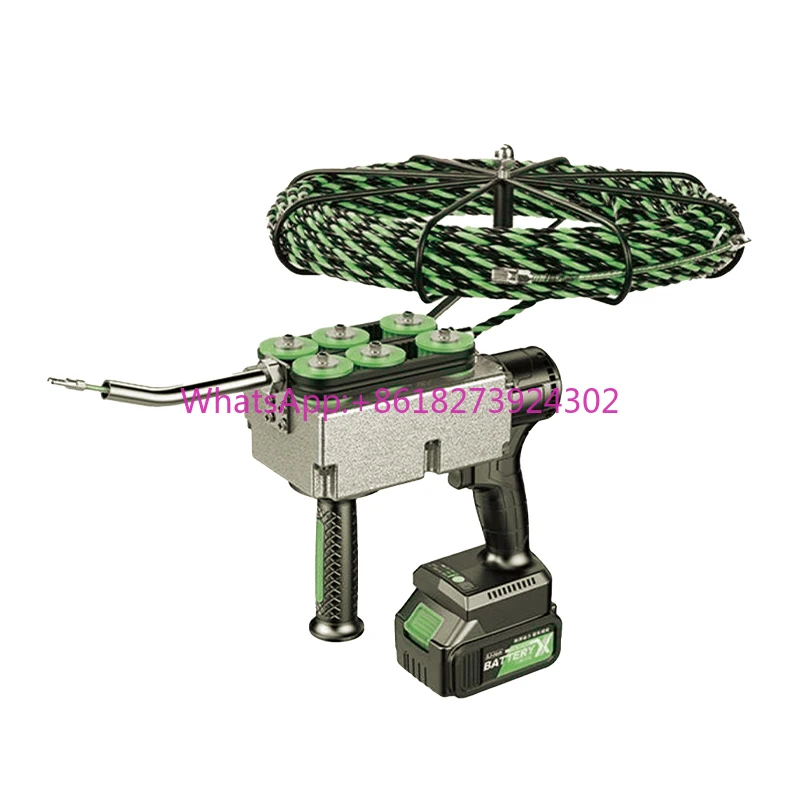 Hantechn 18V Automatic Rechargeable Electrical Wire Puller Rechargeable Cable Pulling Machine Pipeline Electric Cable Puller
Hantechn 18V Automatic Rechargeable Electrical Wire Puller Rechargeable Cable Pulling Machine Pipeline Electric Cable Puller