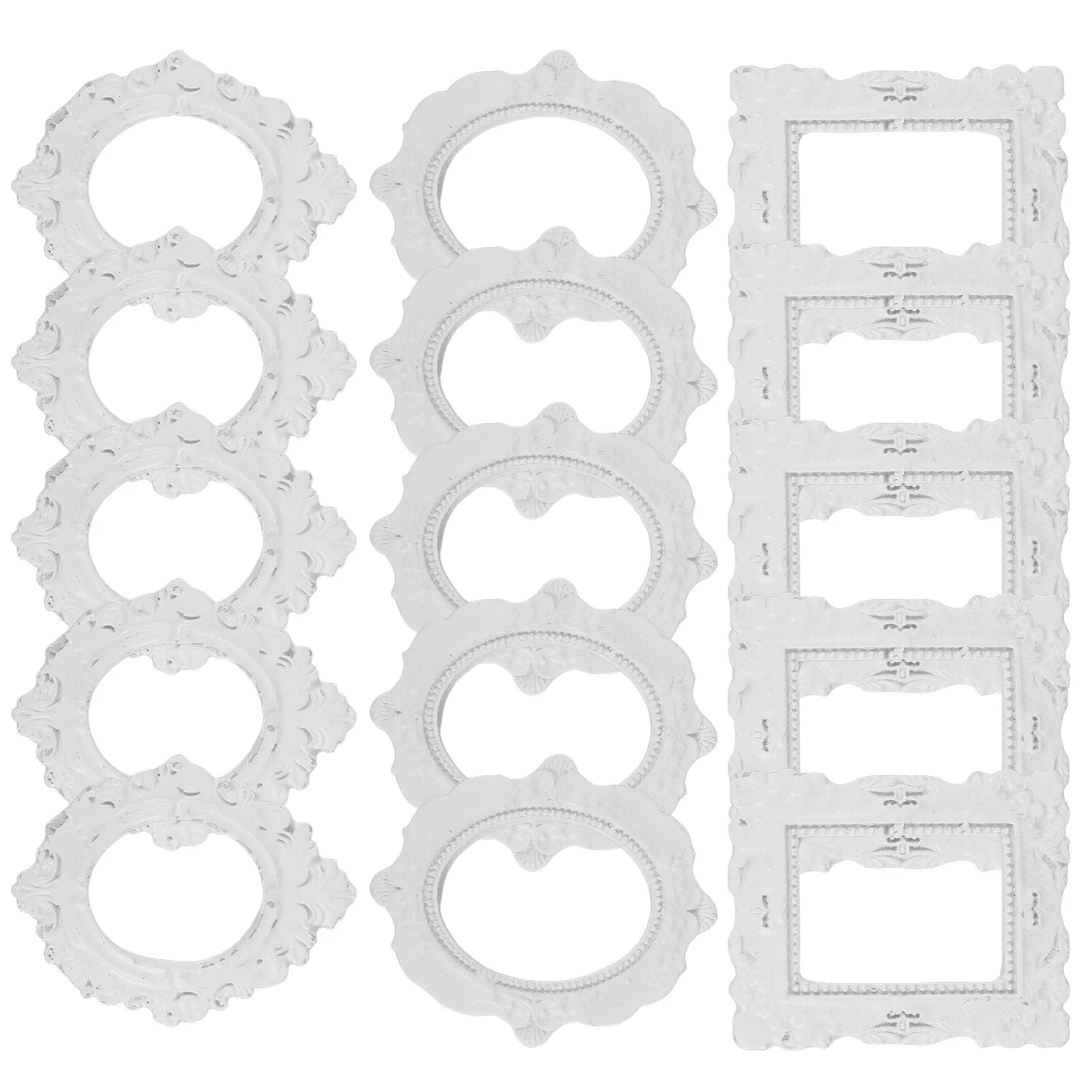 15Pcs Mini Vintage Resin Picture Frames Small Photo Frames for Dollhouse Decoration DIY Crafts Resin Props Dollhouse Photo Frame
15Pcs Mini Vintage Resin Picture Frames Small Photo Frames for Dollhouse Decoration DIY Crafts Resin Props Dollhouse Photo Frame