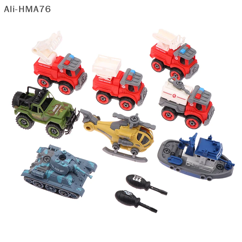 HMA76-1 Set DIY Construction Truck Farm Toys Screw Helicopter Take Apart Vehicle Toy Build Car For Boy Kid Building Blocks Gift 
HMA76-1 Set DIY Construction Truck Farm Toys Screw Helicopter Take Apart Vehicle Toy Build Car For Boy Kid Building Blocks Gift