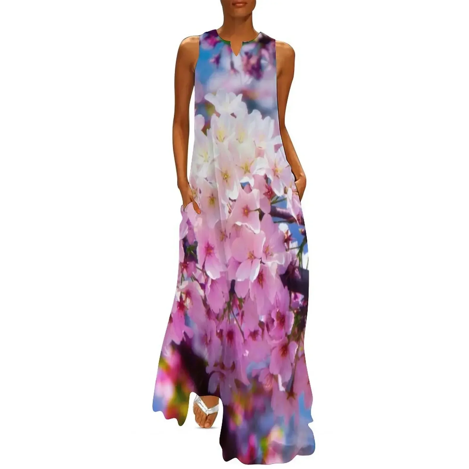 Pink Splash Sakura Long Dress women's summer dress 2025 Women's dresses Aesthetic clothing Dance dresses Dress
Pink Splash Sakura Long Dress women's summer dress 2025 Women's dresses Aesthetic clothing Dance dresses Dress