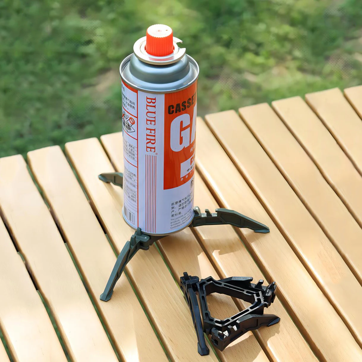 Fuel Can Stabilizer for Camping Stoves,Foldable Cartridge Canister Tripod Bracket for Hiking Camping Outdoor Gas Tank Bracket
Fuel Can Stabilizer for Camping Stoves,Foldable Cartridge Canister Tripod Bracket for Hiking Camping Outdoor Gas Tank Bracket