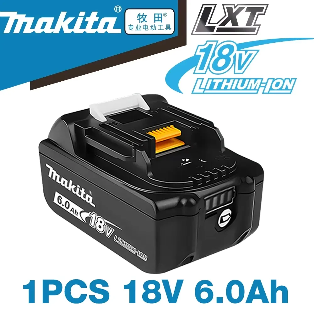 100% original Makita 6.0Ah 18V Rechargeable Battery for Makita 18V 6ah BL1830 BL1830B BL1840 BL1840B BL1850 BL1850B Power Tools
100% original Makita 6.0Ah 18V Rechargeable Battery for Makita 18V 6ah BL1830 BL1830B BL1840 BL1840B BL1850 BL1850B Power Tools