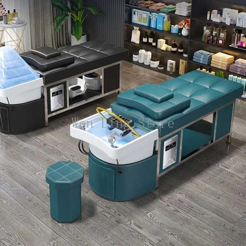 Massage Japanese Head Spa Hair Washing Water Circulation Fumigation Stainless Steel Japanischer Head Spa Commercial Furniture
Massage Japanese Head Spa Hair Washing Water Circulation Fumigation Stainless Steel Japanischer Head Spa Commercial Furniture