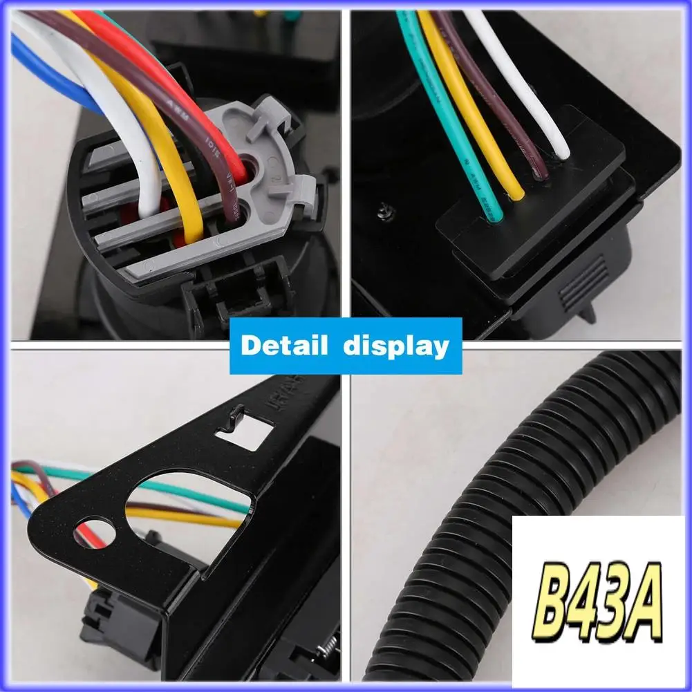 Sp-Trailer Tow Wiring Harness 2C3Z13A576DA For 2002-2004 Ford F250 F350 4 & 7 Pin Plug
Sp-Trailer Tow Wiring Harness 2C3Z13A576DA For 2002-2004 Ford F250 F350 4 & 7 Pin Plug